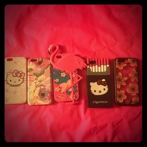 All Iphone 6 cases 5$ each!!! Fun and cute!!!